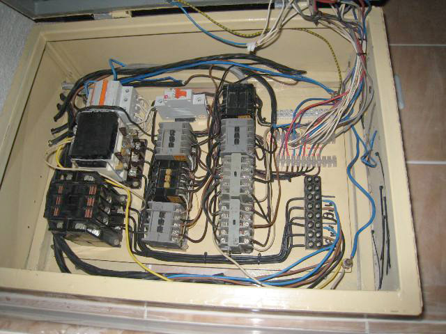 Електрическо табло за управление на HVAC система